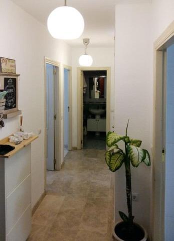 Málaga Habitación en Apartamento Carlos Haya Apartamento Exterior foto